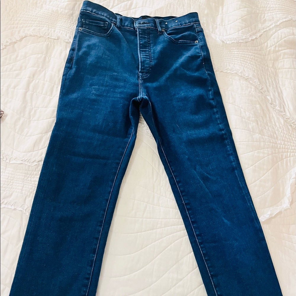Express high rise ankle jeans.Great condition!Lots of stretch!Sz 8 fits like 10